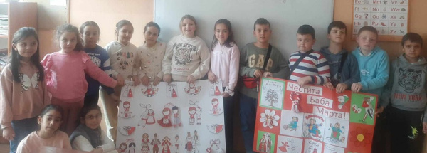 Честита Баба Марта от клуб „Художествена работилница“